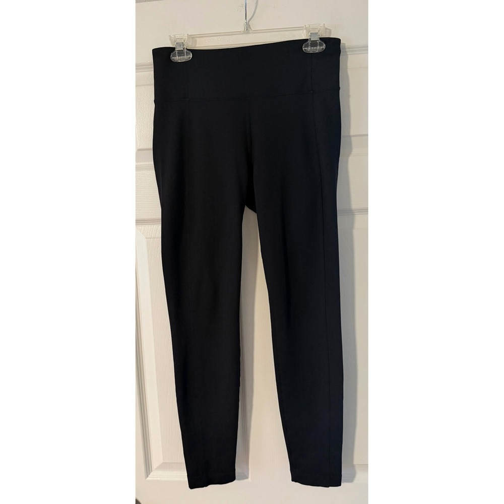 Athleta Herringbone Black Leggings Athleisure Tights Women's Small NWOT
